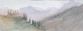 Mountains of Savoy seen from the Brezon - John Ruskin