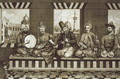 Syrian Musicians, plate 4 from Natural History of Aleppo, pub. by Patrick Russell, 1794 - (after) Russell, Alexander