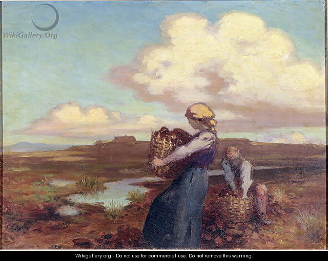 The Peat Gatherers - George William Russell