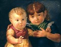 The Artists Children, Maria Dorothea and Otto Sigismund Runge, 1809 - Philipp Otto Runge