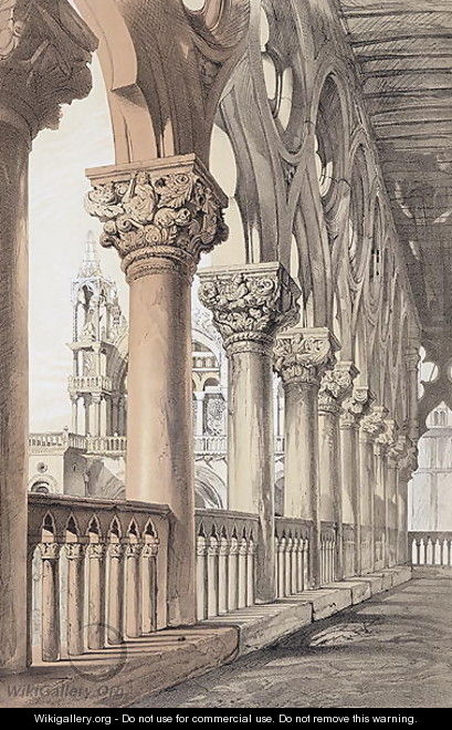 The Ducal Palace, Renaissance Capitals of the Loggia, from 