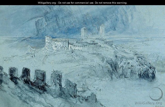 View of Bellinzona - John Ruskin
