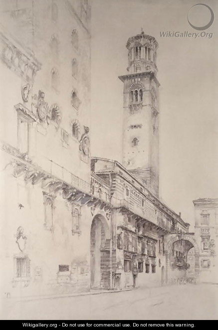 Piazza dei Signori, Verona - John Ruskin