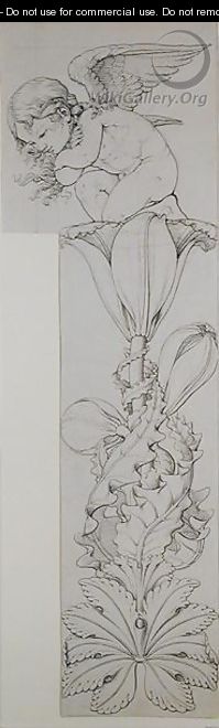 Genius of the Lily, 1809 - Philipp Otto Runge