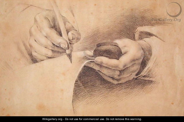 Drawing Hands, 1798 - Philipp Otto Runge
