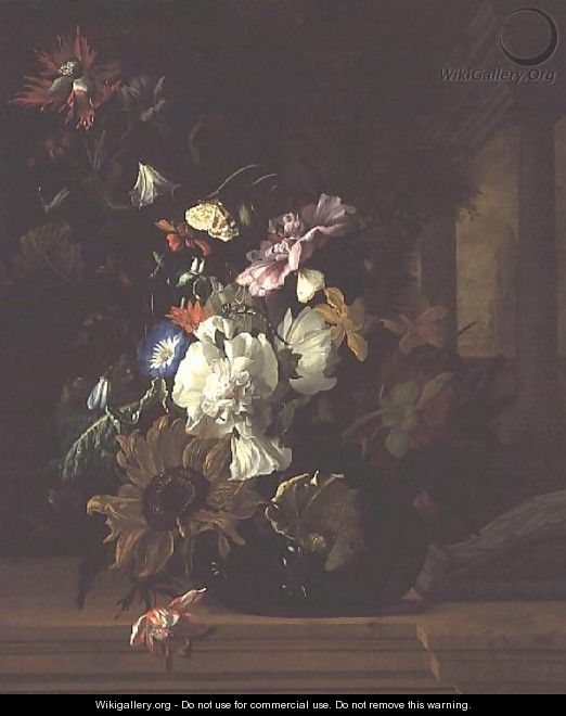 Vase of Flowers, 1689 - Rachel Ruysch