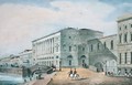 The Hermitage Theatre as Seen from the Vassily Island, 1822 - Anonymous Artist