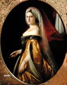 Portrait of Grand Duchess Maria Nikolaevna 1819-76 President of the St. Petersburg Art Academy - Anonymous Artist