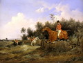 Hunting Scene - Bernard Edouard Swebach