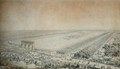 General View of the Champ-de-Mars during the Fete de la Federation, 14th July 1790 - Joseph Swebach-Desfontaines