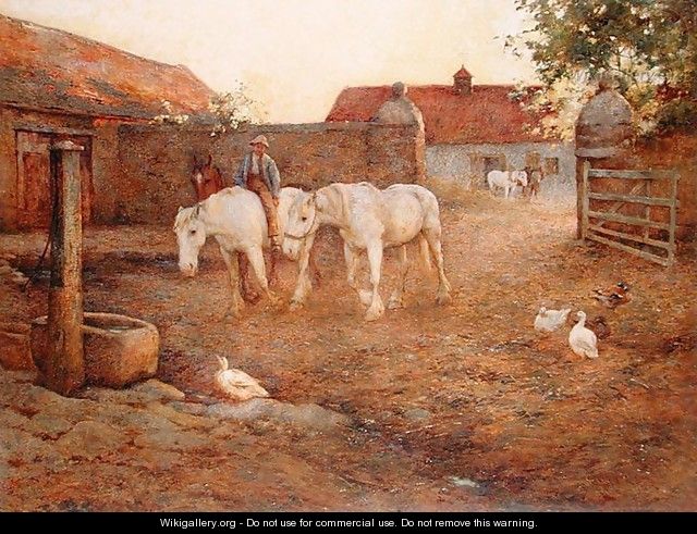 Evening after a Hot Day, 1896 - Harold Swanwick
