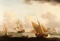 Shipping off the Dutch Coast - Francis Swaine