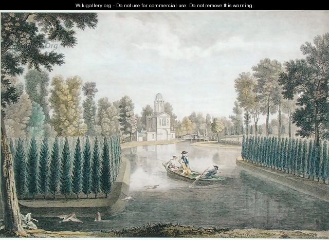 The Water Gardens at Chiswick House, London, c.1720-28 - Pieter Andreas Rysbrack
