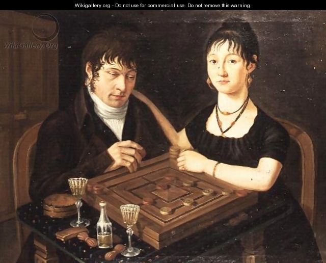 Portrait of Mr. and Mrs. Sutermeister - Anonymous Artist