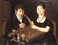 Portrait of Mr. and Mrs. Sutermeister - Anonymous Artist