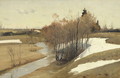 River Kordonka - Andrei Petrovich Ryabushkin