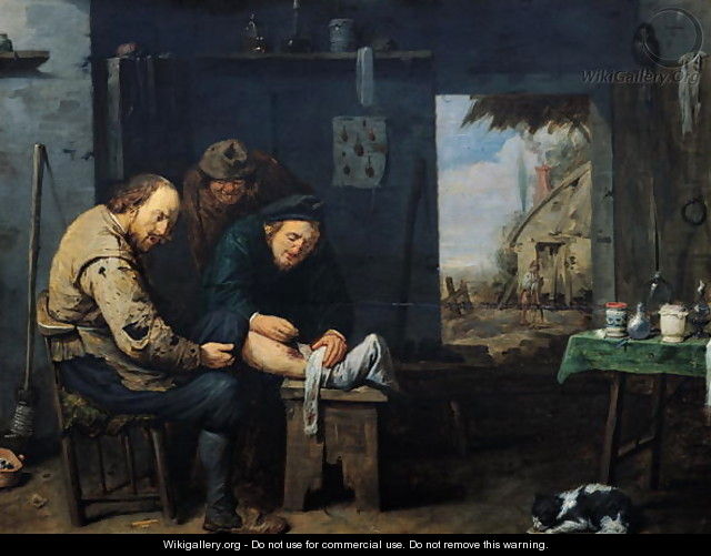 The Surgeon, 1638 - David The Younger Ryckaert