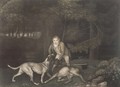 Freeman, Keeper to the Earl of Clarendon, with a hound and a wounded doe, 1804 - (after) Stubbs, George