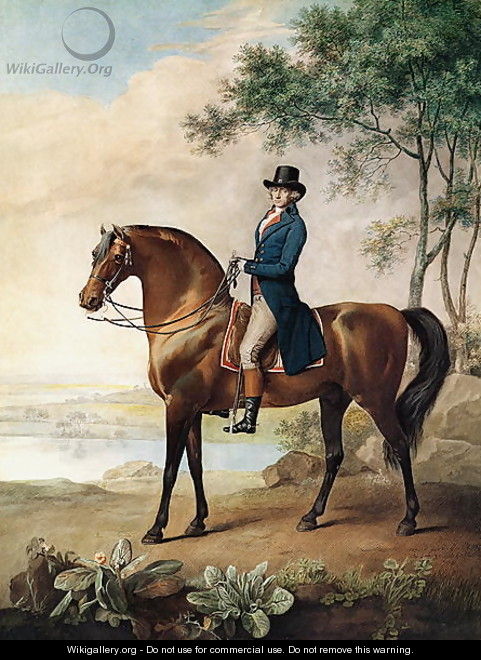 Warren Hastings Esq. on his Arabian Horse, after a painting by George Stubbs, 1796 1724-1806 - (after) Stubbs, George