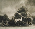 Stallion and Mare, engraved by George Townley Stubbs 1756-1815 1776 - (after) Stubbs, George