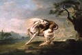 A Lion Attacking A Horse, c.1765 - George Stubbs
