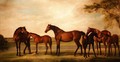 Mares and Foals Disturbed by an Approaching Storm, 1764-66 - George Stubbs