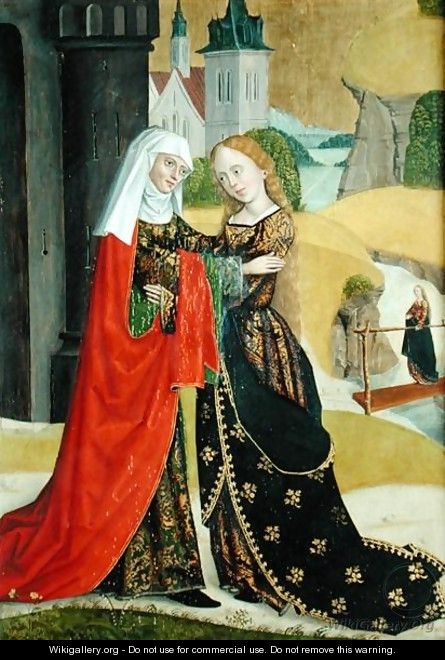 Visitation from the Dome Altar, 1499 - Absolon Stumme
