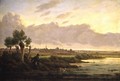 On the Alster at Winterhude, 1834 - Heinrich Stuhlmann