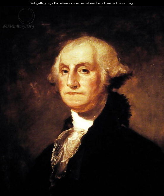 Portrait of George Washington, copy after Gilbert Stuart 1755-1828 1855 - (after) Sully, Thomas
