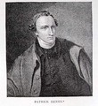 Portrait of Patrick Henry, engraved by William Satchwell Leney 1769-1821 from a print in Analectic Magazine, December 1817 - (after) Sully, Lawrence