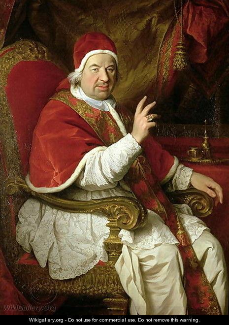 Pope Benedict XIV 1675-1758 - Pierre Subleyras