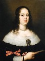 Portrait of Vittoria della Rovere 1622-95, Grand Duchess of Tuscany - Justus Sustermans