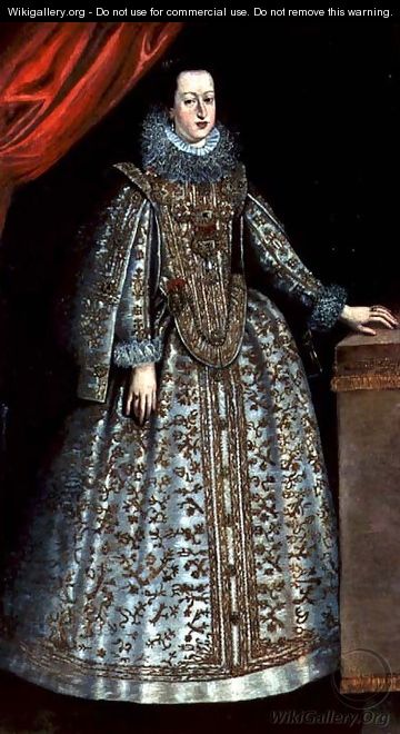 Portrait of Eleonora Gonzaga 1598-1633, after 1621 - Justus Sustermans