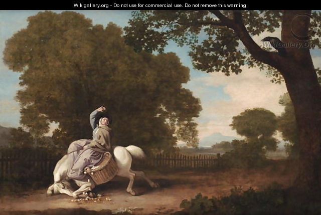 The Farmers Wife and the Raven, 1783 - George Stubbs