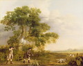 Two Gentlemen Shooting - George Stubbs