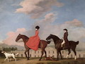 John and Sophia Musters riding at Colwick Hall, 1777 - George Stubbs