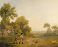 Two Gentlemen Going a Shooting - George Stubbs