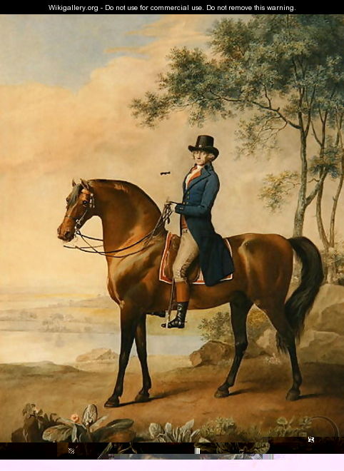 Warren Hastings Esq. on his Arabian Horse, after a painting by George Stubbs, 1796 1724-1806 - George Stubbs