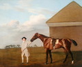 Firetail with his Trainer by the Rubbing-down House on Newmarket Heath, 1773 - George Stubbs