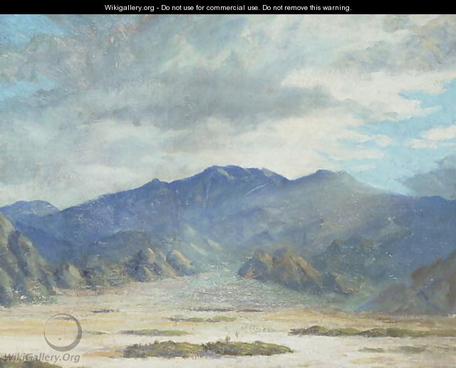 California Desert Scene - Harold Arthur Streator