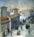 Ponte a Santa Trinita, Florence, 1555 - Jan van der (Joannes Stradanus) Straet