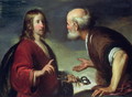The Delivery of the Keys to St. Peter - Bernardo Strozzi