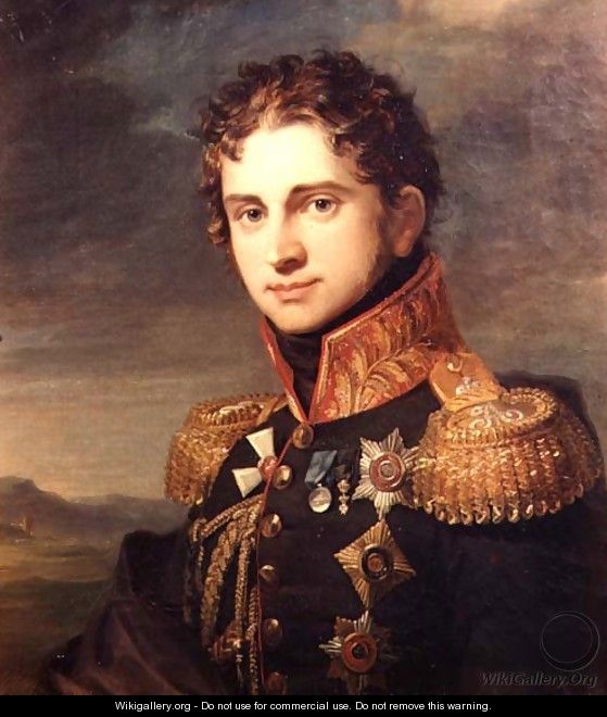 Portrait of Lt. General George Dawe - P.A. Stroganov
