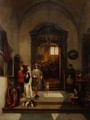 The Auction Viewing, 1850 - Johannes Anthonie Balthasar Stroebel