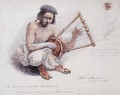 Nubian Playing Tambourine, 8th July 1878 - William Strutt