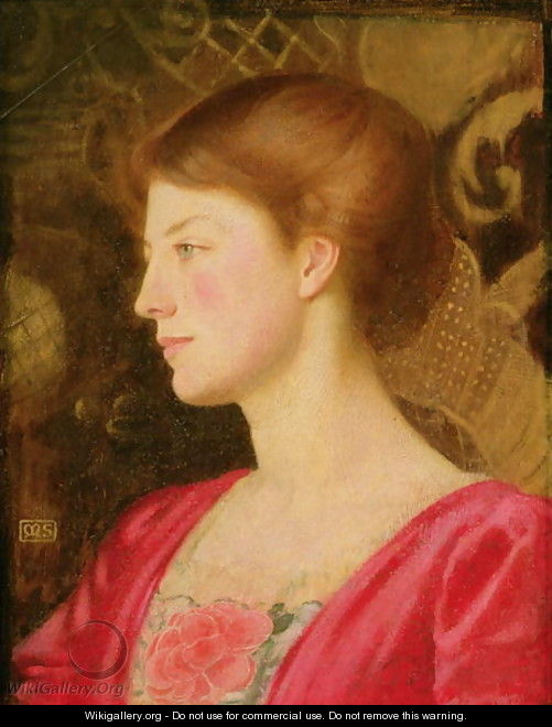 Portrait of Lady Irene Stokes nee Ionides c.1908 - Marianne Preindelsberger Stokes