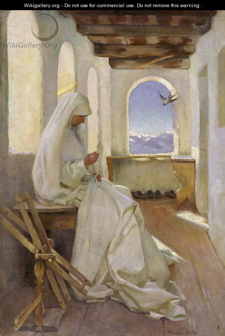 Saint Elizabeth Working for the Poor, c.1920 - Marianne Preindelsberger Stokes