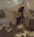 Washing Day - Edward Stott