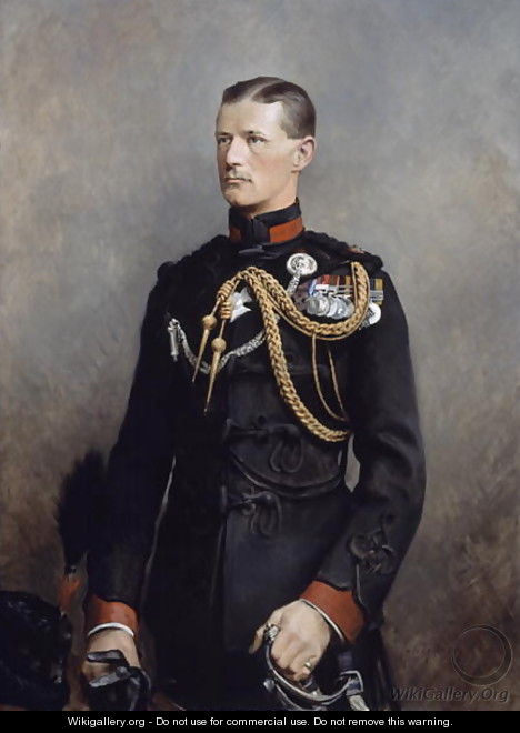 The Hon. Lieutenant Frederick Hugh Sherston Roberts, Kings Royal Rifle Corps, 1901 - Julian Russell Story