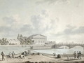 The Pont de la Concorde and the Facade of the Corps Legislatif, c.1809 - Felice Marie Ferdinand Storelli